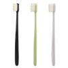 mainimage43 Colors Optional 1pc Portable Toothbrushes With Nano Ultra fine Bristles Wave Flat Teeth Head Travel