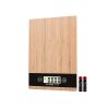 Bambusová elektronická LCD kuchyňská váha do 5 kg