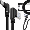 YoXXpol pl Kabel przewod usb usb c typ c katowy do ladowania qc do telefonu 1m 4896 1