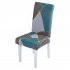 7 variant 12468pcs geometric lattice chair cover stretch dining seat protector slipcovers universal size chair covers spandex hotel