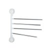 nyVepol pl Wieszak na reczniki lazienkowy obrotowy 4 ramiona 3961 5