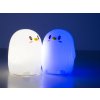 GjXgpol pl Lampka nocna dla dzieci led pingwin rgb pilot usb 3075 11