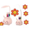 DKHPpol pl Lampka nocna dla dzieci led usb organizer stojak telefon do czytania nauki 5250 7
