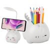 A0X3pol pl Lampka nocna dla dzieci led usb organizer stojak telefon do czytania nauki 5248 5