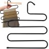 eng pl Trouser hanger for wardrobe 5 pairs solid 4228 1