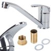 eng pl Kitchen mixer tap chrome long 3885 1
