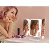 cze pl Kosmeticke zrcadlo osvetlene led skladaci make up zrcadlo premium 5158 15
