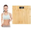 pol pl Waga lazienkowa elektroniczna bambusowa cyfrowa lcd 180kg temperatura 4952 10