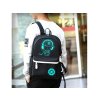 pol pl Plecak szkolny mlodziezowy music odblaskowy usb wielokomorowy swiecacy 5085 11