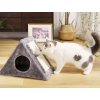 pol pl Drapak trojkat dla kota kotow budka legowisko zabawka pileczka 4832 5