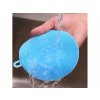 Silikonová houbička na nádobí, podtácek, modrá