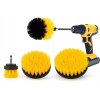 Sada čisticích kartáčů do vrtačky – univerzální kartáče pro koupelnu a auto