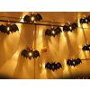 Dekorativní LED řetěz s motivem netopýrů – osvětlení 2 m, 10 světel