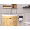 eng pm Toilet paper holder with telephone shelf black loft wc steel 5839 7