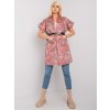 Sonja Red Short Sleeve Coat (Barva red, Velikost ONE SIZE)