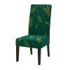 Vánoční napínací potahy na židle 6 ks – zelené