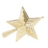 Ozdoba na vánoční stromek - hvězda, zlatá