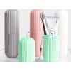 Pouzdro na zubní kartáček na zubní pastu cestovní organizér kosmetické pouzdro (Velikost univerzální)