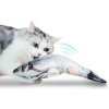 4 main moving fish electric toy for cat usb charger interactive cat chew bite toys catnip supplies kitten fish flop cat wagging toy