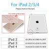 5 main funda ipad 2 3 4 case for apple ipad 97 2th 3th 4th generation magnetic case smart cover for ipad2 ipad3 ipad4 flip stand coque