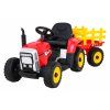 313561 vozidlo traktor s privesem blow cerveny