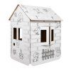 314032 domek xxl s autem 3d omalovanky pro deti