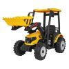 Vozidlo MEGA Traktor D68 s přívěsem, žlutý