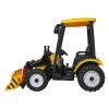 Vozidlo MEGA Traktor D68 s přívěsem, žlutý