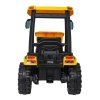 Vozidlo MEGA Traktor D68 s přívěsem, žlutý