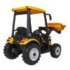 Vozidlo MEGA Traktor D68 s přívěsem, žlutý
