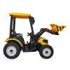 Vozidlo MEGA Traktor D68 s přívěsem, žlutý