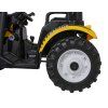 Vozidlo MEGA Traktor D68 s přívěsem, žlutý
