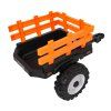 Vozidlo MEGA Traktor D68 s přívěsem, žlutý