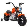 Vozidlo Motorek Chopper Warrior Oranžový