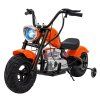 315238 2 vozidlo motorek chopper warrior oranzovy