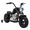 315244 motocykl chopper warrior cerny