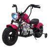 315250 6 vozidlo motorek chopper warrior ruzovy