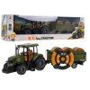 315907 10 traktor s privesem zeleny r c