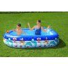316420 6 bazen s striskou 213x155cm ocean bestway