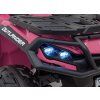 316918 12 quad can am outlander atv ruzovy