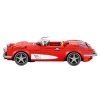 317959 2 stavebnice auto kabriolet cervena 311 ks