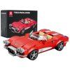 317959 4 stavebnice auto kabriolet cervena 311 ks