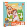 Magnetické puzzle Farma + knížka