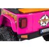 Vozidlo Jeep Monster růžové