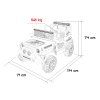 318448 23 vozidlo jeep beast 4x4 bile