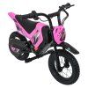 Elektrický motocykl SHARK růžový