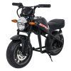 318658 2 motocykl supermoto cerny