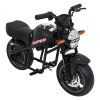 Motocykl SUPERMOTO Černý