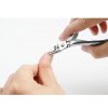 Kleštičky na nehtovou kůžičku, stříbrné - 9,5x5 cm