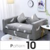 9 variant elastic geometric sofa covers for living room stretch corner couch case for loveseat chair l shape sofa slipcover anti dust